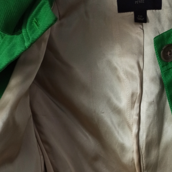 J Crew Green Jacket/Coat - Picture 7 of 8